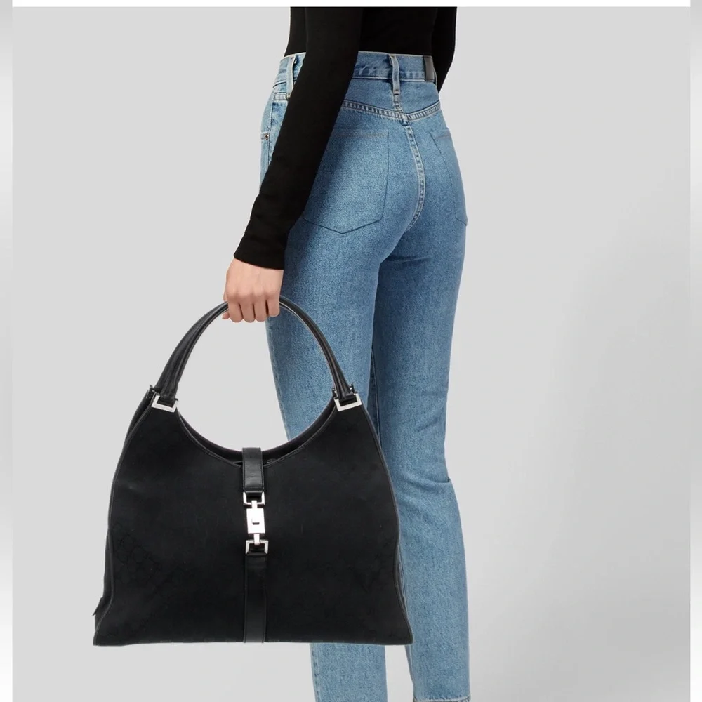 Gucci large GG canvas Bardot hobo - Picture 13 of 14